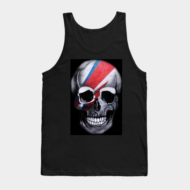 Bowie Skull Tank Top by Dani-Moffet